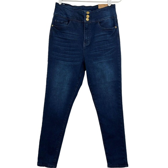 Rock & Republic Denim - ROCK & REPUBLIC Women High Rise Skinny Ankle Stretch Blue Jeans Size 10 (29x26)